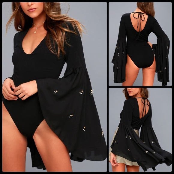 Lost Ink Tops - LOSY INK ♠️Spaced Out Bodysuit NWT
